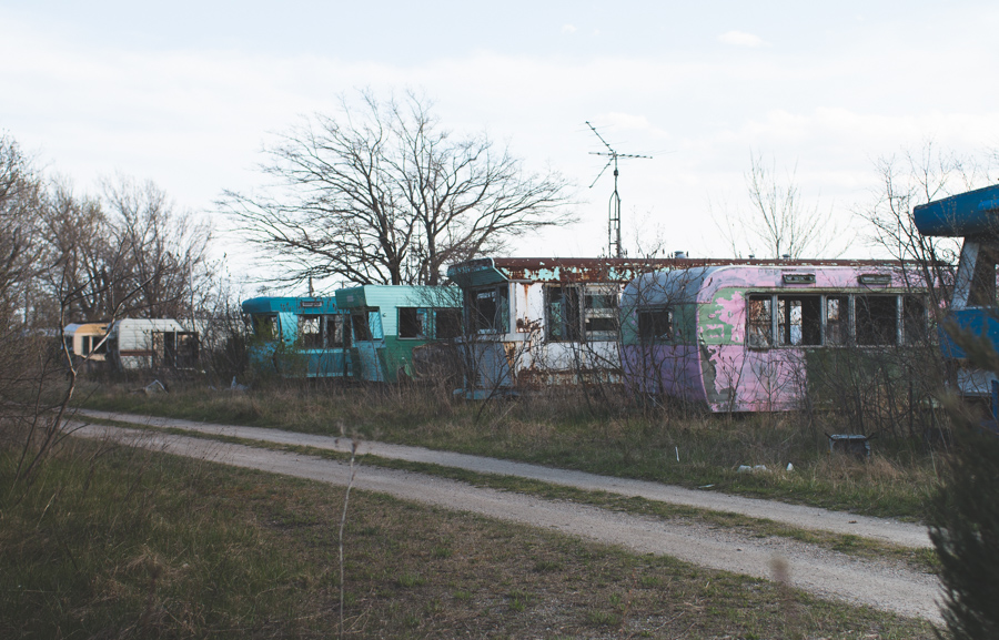 abandoned, urbex, trailers, abandoned trailer park