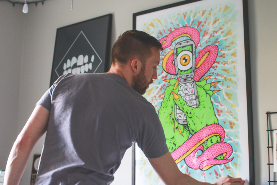 you go girl graffiti print, witch hands, hugo girl