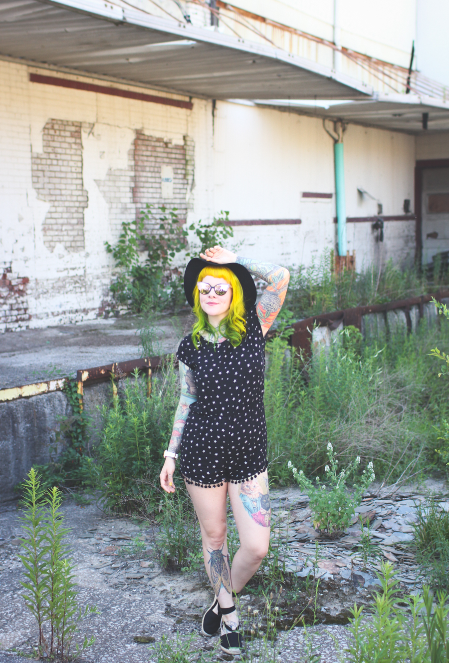 yellow hair, fashion blog, cleveland blog, outfit post, ootd, the dainty squid