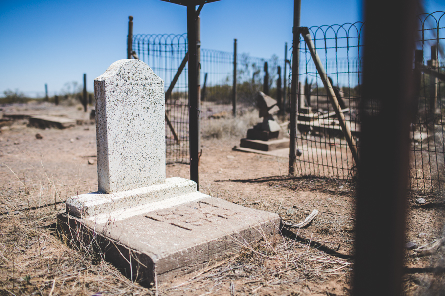 ghost town cemetery, Steins Cemetery