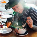 dessert at Bascule in Ashtabula Harbor